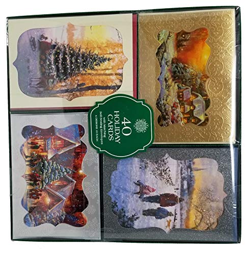 クリスマススペシャル 小切手 50枚 雪景色柄