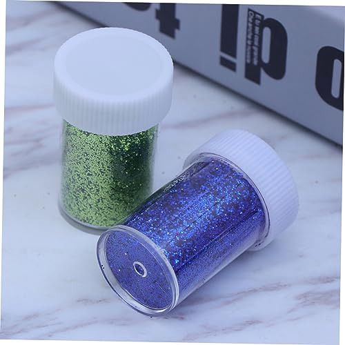 EXCEART 12 Pó De Colorido Diy Feito à Mão Glitter Em Pó Lantejoulas Filho