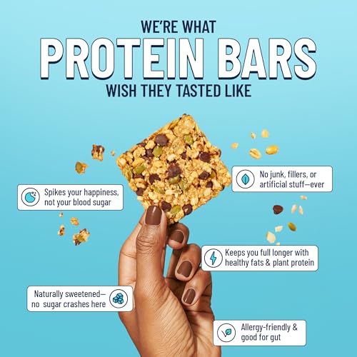 Image of YES Nut Bars - Soft Chewy Healthy Snack Bars (Peanut Butter Dark Chocolate, 6 count)