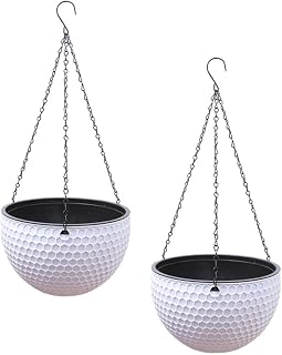 2 Pcs Flowerpot Planter Indoor Plastic Planter Hanging Planter Hanging Pot Self Watering Pots for Plants Indoor Chlorophytum Flowerpot Type Air