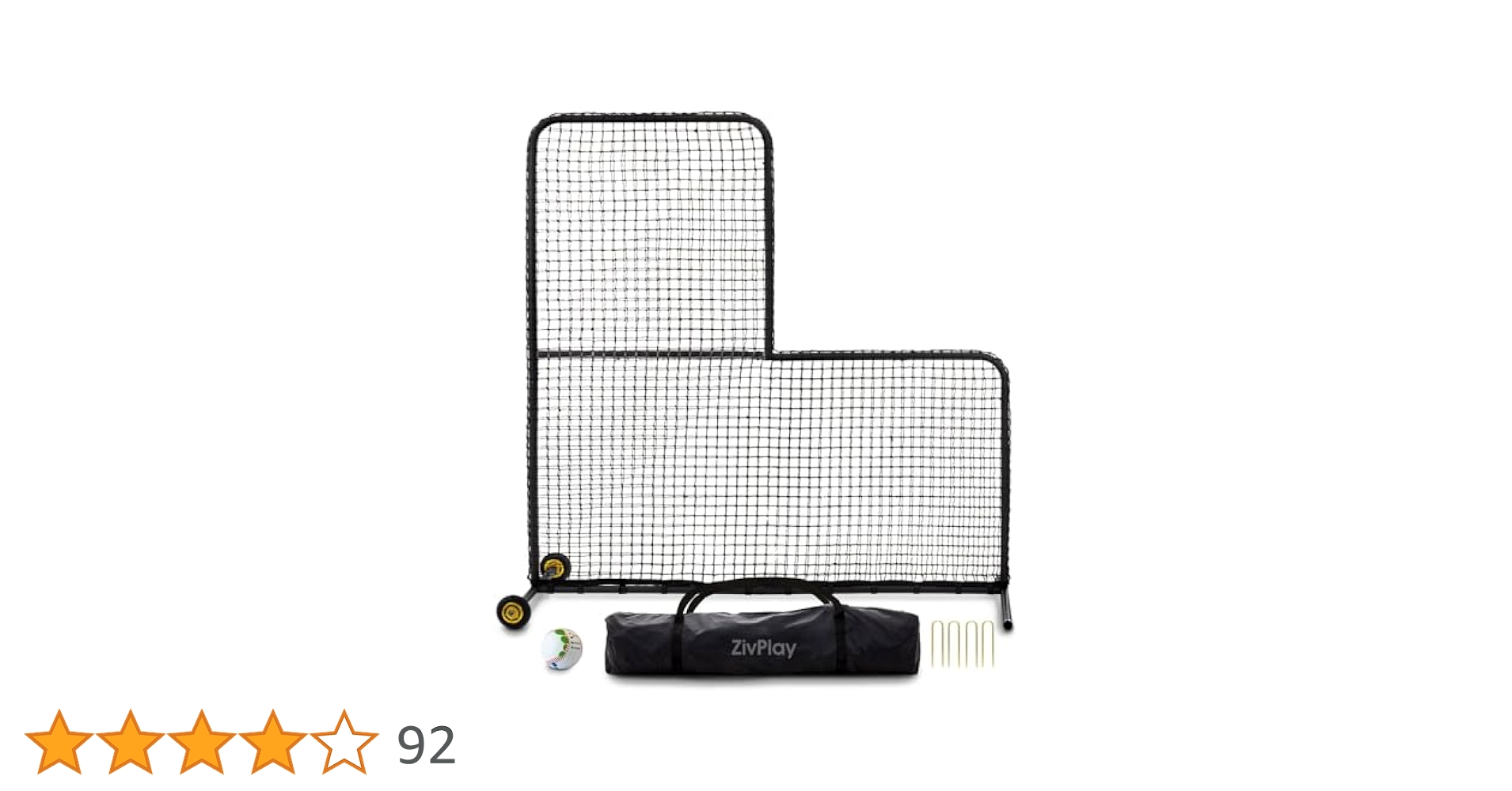 Amazon | ZivPlay Lスクリーン 野球スクリーン ピッチング