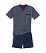 Produktbild Götzburg Herren 451456-4008 Zweiteiliger Schlafanzug, Blau (Navy 7013), Large (Herstellergröße: 52)