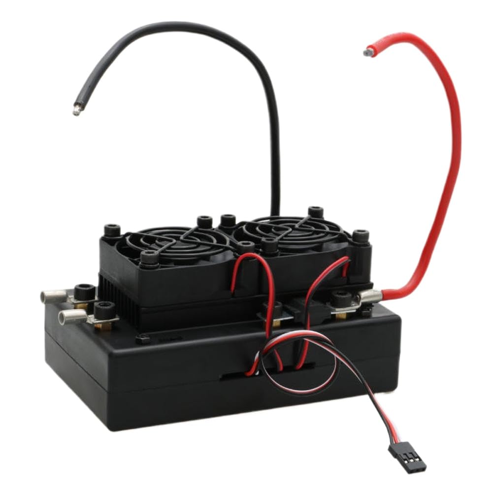 Brushed ESC 1PCS 12V-33V 200A Bidirectional 5V 3A UBEC Support 3S-7S Motor 800W-1000W Outboard Engine Compatible With RC Tug Boat(With terminal)