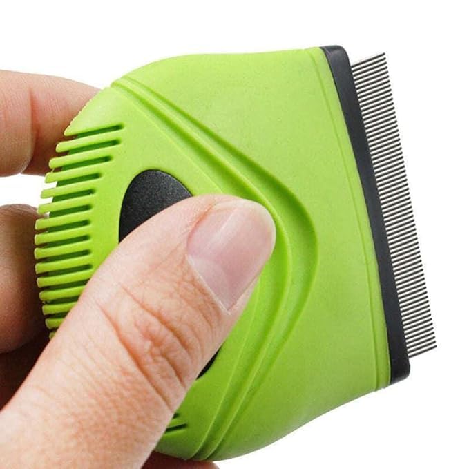 "Flea and Tick Comb for Cats and Dogs – Handheld Travel Grooming Tool, Compact Pet Comb for Removing Fleas, Ticks & Loose Fur, Easy to Use for Home or Travel" image 3