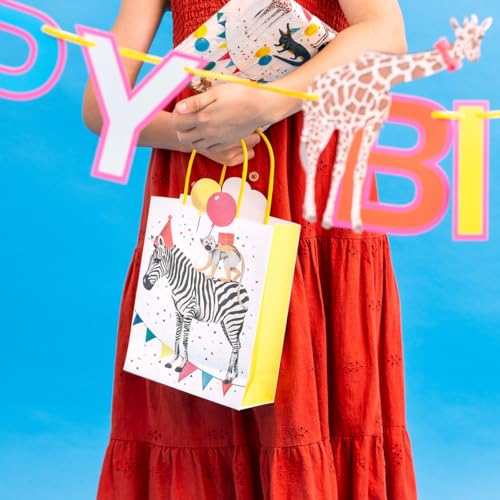 Talking Tables 3 Metre Safari Animal Themed Happy Birthday Paper Party Garland for Girls & Boys, Brown, Mittel - Image 4