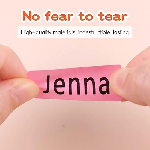 Miniatura 5 de Etiquetas de nombre personalizadas para bolígrafos y lápices, etiqueta personalizada impermeable personalizada, etiquetas personalizadas, etiquetas