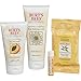 Burt's Bees Face Essentials Gift Set, 4 Skin Care Products - Cleansing Towelettes, Deep Cleansing Cream, Deep Pore Scrub and Lip Balm