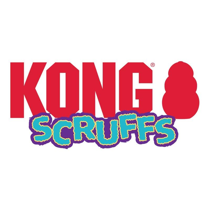 KONG Scruffs Hundespielzeug aus Plüsch, Huhn, sortiert