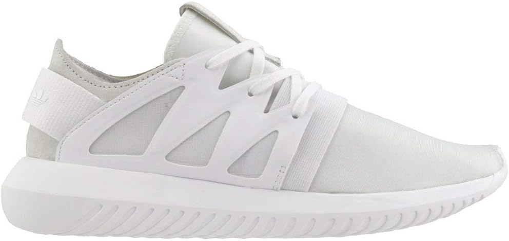 adidas Originals Women's Tubular Viral W Fashion Sneaker, White/White/White, 10 M US