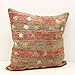 Kilimwarehouse Handmade Throw Pillow Cover 20x20 inch (50x50 cm) Artdeco Kilim Pillow Cover