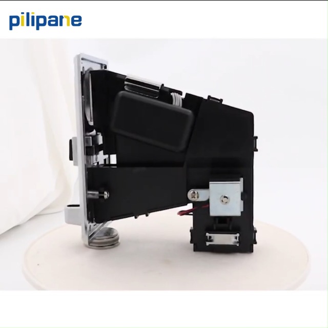 Image of Coin Acceptor, CPU Multi Coins Acceptor Selector, Comparable Roll Down Coin Mech Electronic Coin Selector for Arcade Game Vending Machine