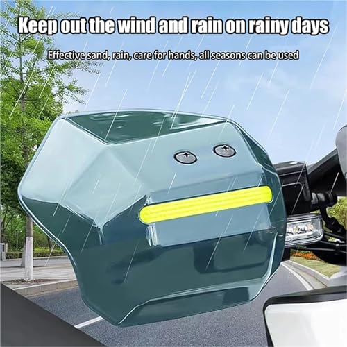 Protège main moto pluie soleil vent scooter ATV modèle A3 - 2