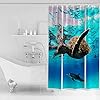 Tenda Doccia 3D Delfino - 120x200 Cm, Antimuffa, Impermeabile, Con Ganci, Poliestere - Foto 11