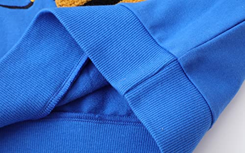 Frogwill Toddler Boys Sweatshirt Cotton Alpine Beetle Applique Crewneck Fall Sweatshirt 5T, Beetle #TOP5