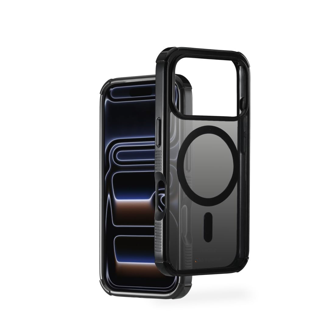 Hama Coque iPhone 17 Pro Extreme Protect MagSafe (D3O Bumper Incassable, Anti-Chocs, Resistant aux Chutes 3.5m, Anti Jaunissement, Bords Surélevés, Coque magnétique Chargement Induction) Noir