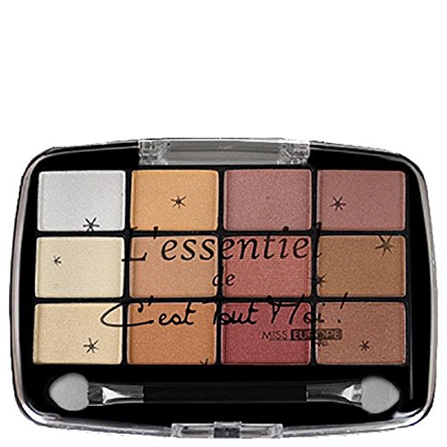 PALETTE OMBRE A PAUPIÈRES L ESSENTIEL - MARRON - MISS MISS