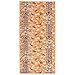 Produktbild vidaXL Teppichläufer BCF Terrakottarot 100x250 cm