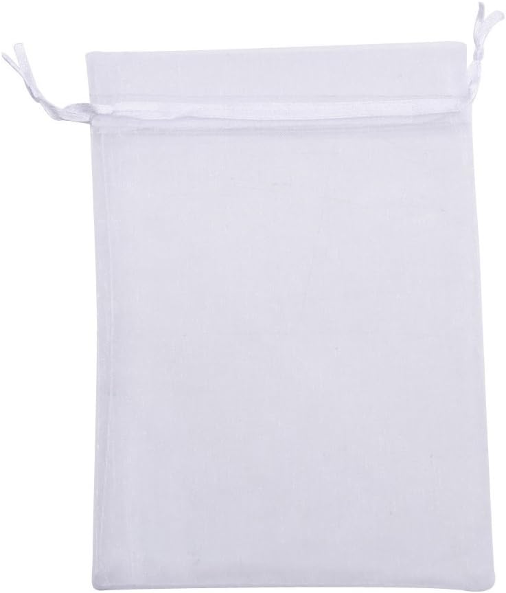 Organza Bag 15 x 20 cm for Gifts Souvenirs Details White