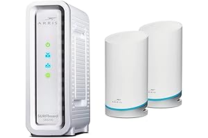 Surfboard | SB8200 DOCSIS 3.1 Modem (+ Gbps) and W121 AX6600 WiFi...