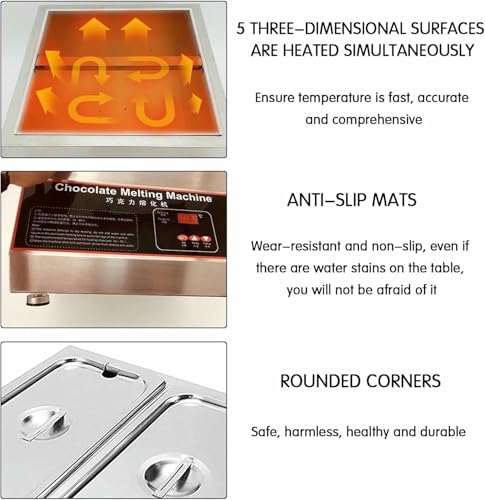 Chocolate Melting Machine Enhanced Chocolate Jar 500W miniatura 6