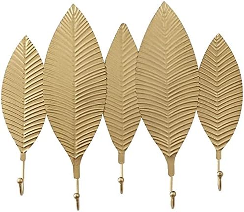 壁掛けフック 帽子掛け ウォールマウント5フックコートジャケットハンガーラック鋳鉄キーホルダー装飾フックネジ