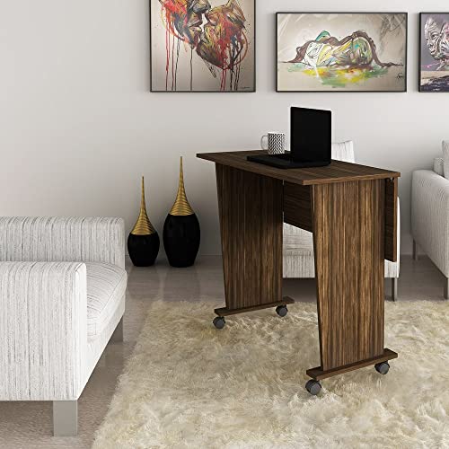 Mesa com rodizio ME4117 Nogal