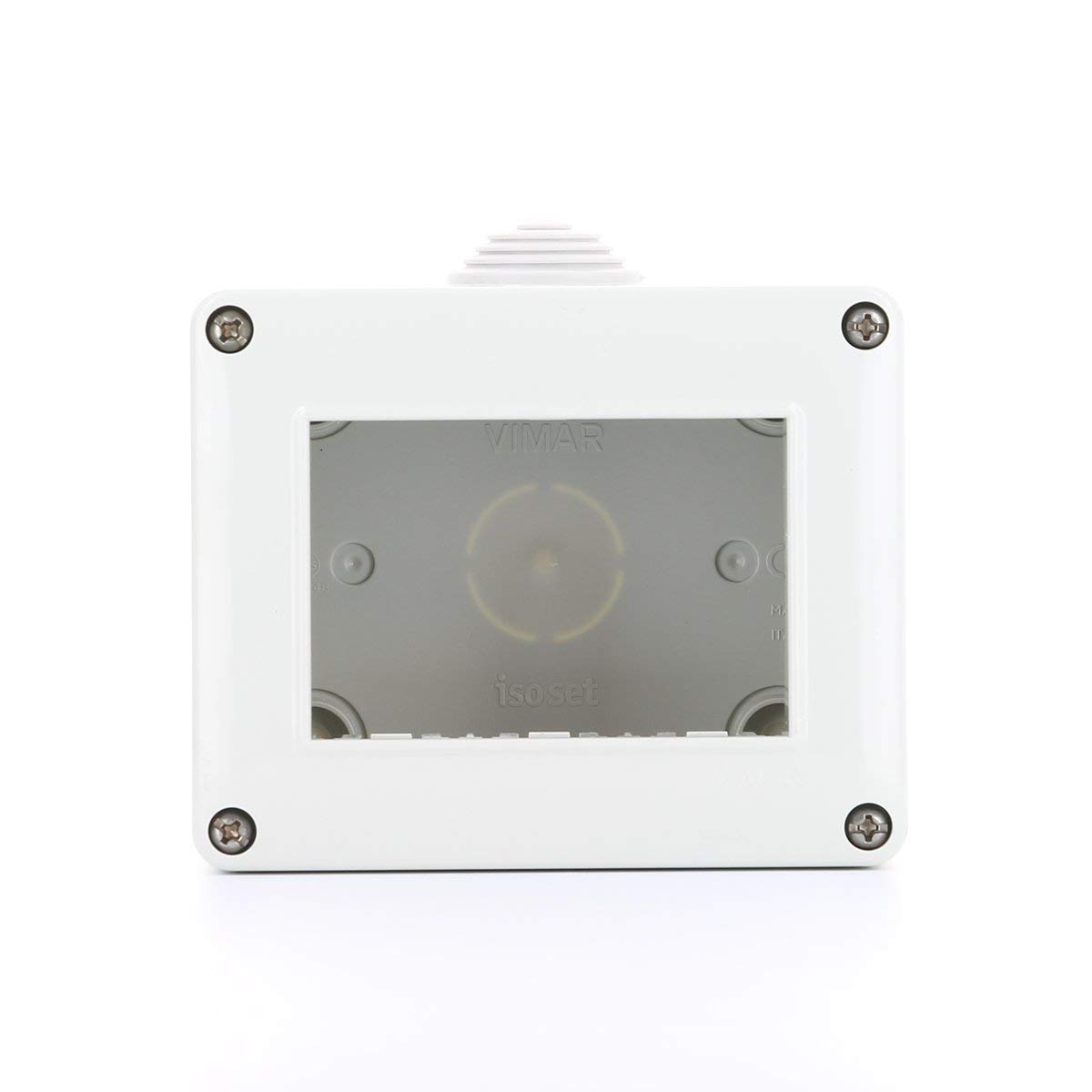 Contenitore Vimar IP40 Da 6 Moduli - Per Apparecchi Eikon, Arké E Plana - Montaggio A Parete - Foto 8