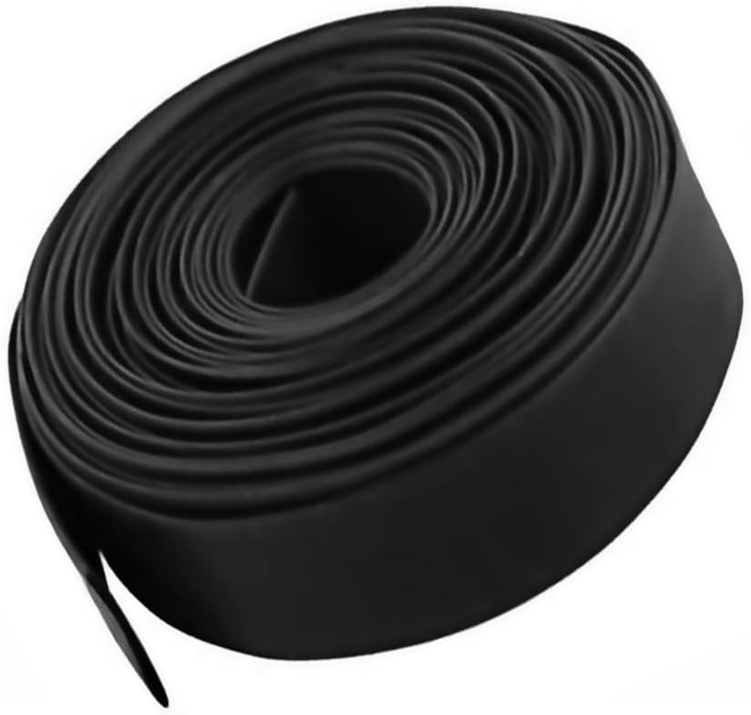 NANSH 2 Inch Diameter Dual Wall with Adhesive Glue Lined Heat Shrink Tubing 3:1 Ratio Marine Shrink Tube Wire Sleeving Wrap Protector (15FT)
