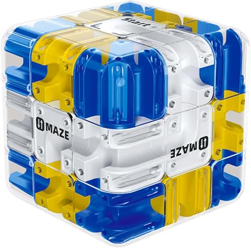 KOMEIYL Rompecabezas de Cubo de Laberinto 3D Grande, Juguete De Ingenio Entretenido, para Niños Adultos Cultiva Pensamiento Positive Cultiva El Pensamiento Lógico