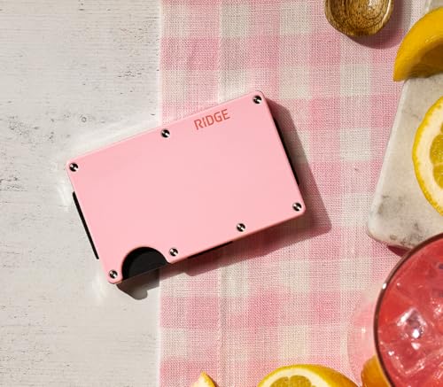 Image of Ridge Wallet For Women - Minimalist Small Wallet for Women, RFID Protection, Slim, Perfect Size, Pocket Fit, Holds up to 12 Cards