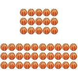 TOYANDONA 45 Stück Mini- Basketball Mini- Schaum- Basketball Kleine Schaumstoff- Basketbälle Weiche Baseballs Mini- Schaumstoff-