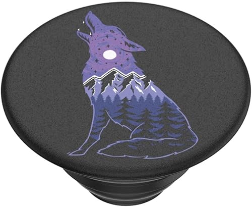 Vista 62 de PopSockets - Agarre para teléfono con soporte expandible, agarre adhesivo - Moon Horizon Horizonte de la Luna