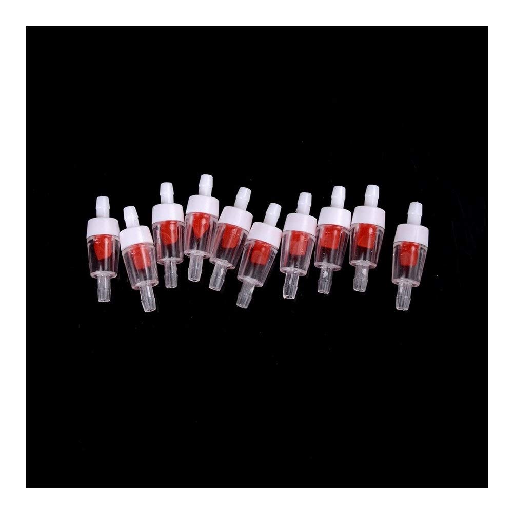 WAAZVXS WWBR 10x One-Way Check Valve for Aquarium Air Pump Plastic