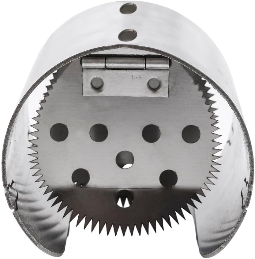 Rat Blockers pour canalisations en acier inoxydable résistant à la rouille 12,7 cm
