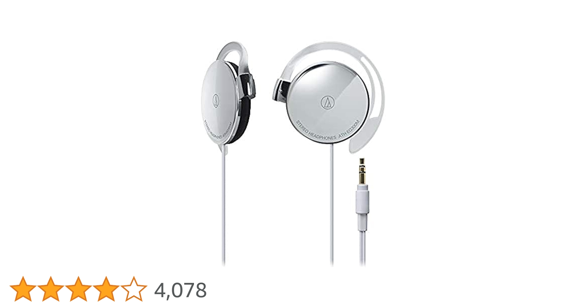 【19点新品】オーディオテクニカ イヤフィットヘッドホン 耳掛け シルバー 51dNFB7tzQL.jpg_BO30,255,255,