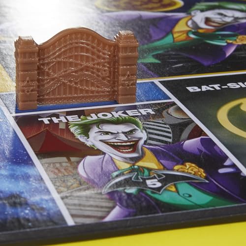 Monopoly Batman Edition Board Game | Monopoly Game for Batman Fans | Ages 8 and Up | 2 to 4 Players | Family Games | Strategy Games for Kids and Adults (Amazon Exclusive) image 11