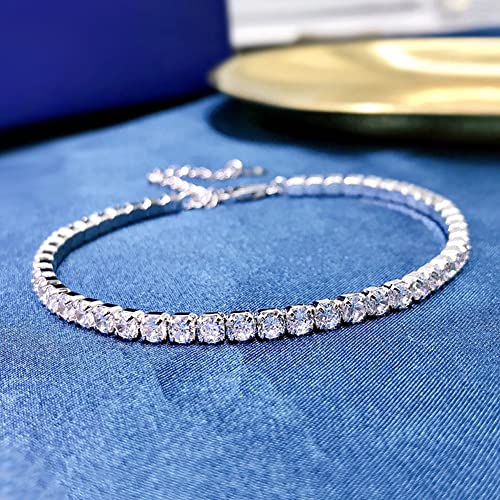 Image of Ankle Bracelets for Women,18K Gold Plated Layered Beads Snake Chain Anklet for Women,Summer Beach Dainty Anklets Foot Jewelry Gift
