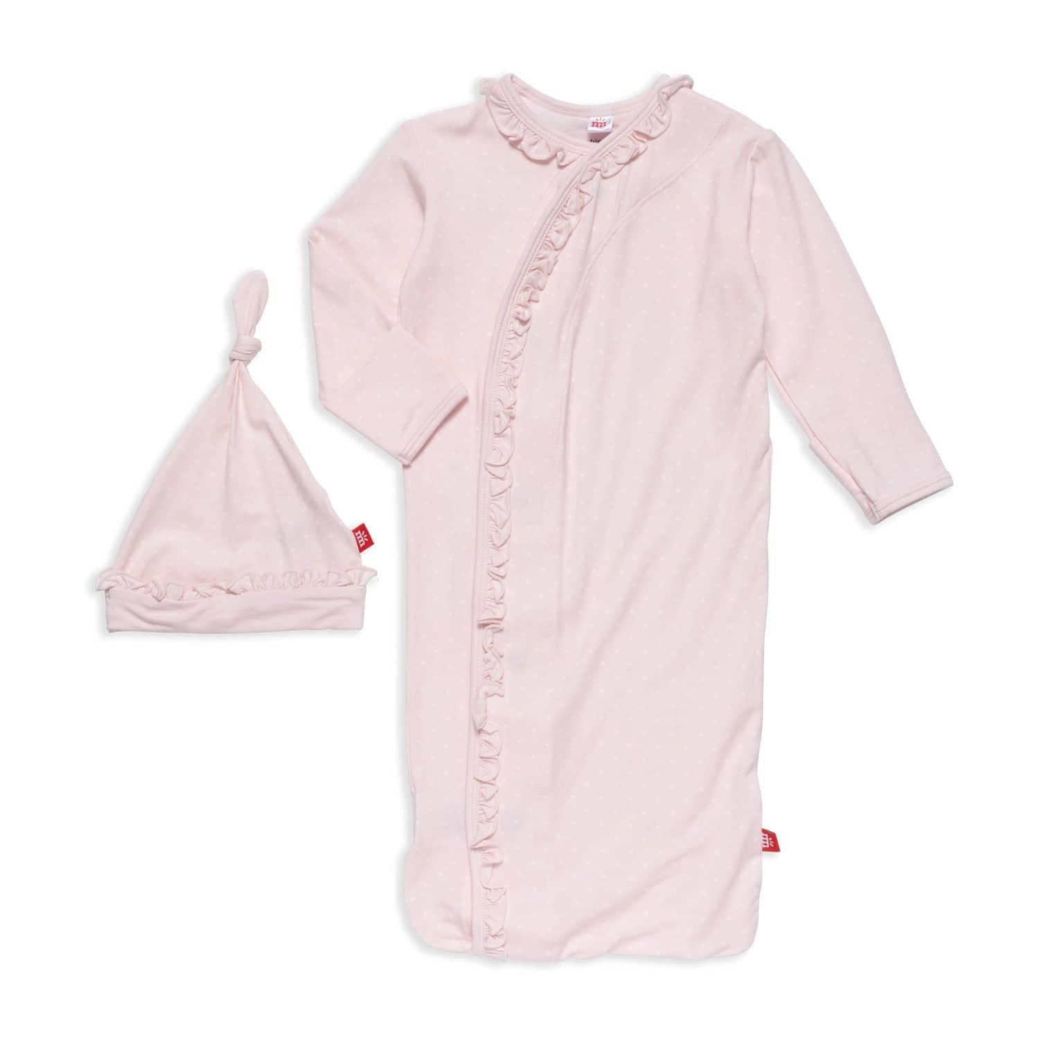 Magnetic Me Modal Newborn Sleeper Gown &amp; Hat Set