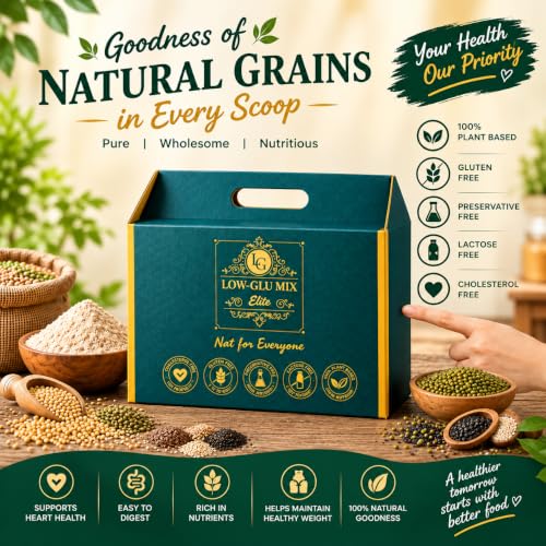 Image of Low Glu Mix Elite Multigrain Flour Blend for Balanced Nutrition