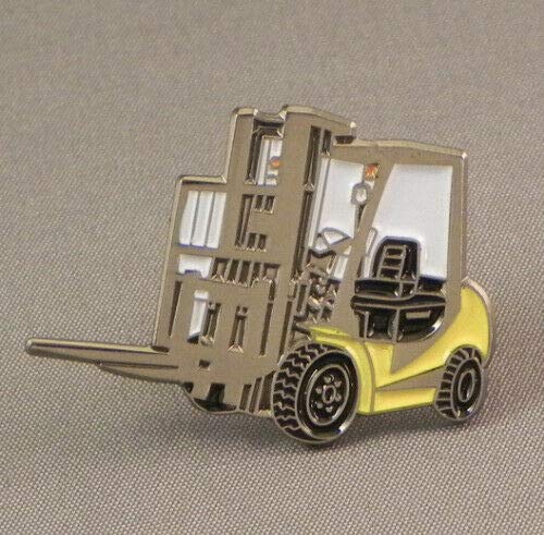 Badge Pin Métal émail Chariot élévateur - Accessoire Décoration Professionnelle