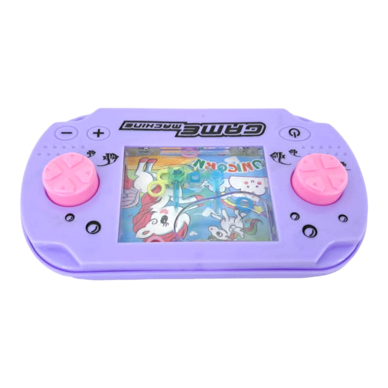 JNiL Piggie Plastic Water Ring Game (Multicolour, for 3+ Years) (Pack of 1) (Purple)