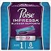 Poise Impressa Incontinence Bladder Supports Size 1, 10 Count