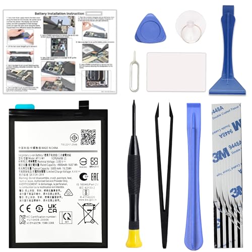Image of GREEN FUSION New Battery Replacement WT-S-W1 Compatible with Galaxy A04 A04e SM-A045F /M SM-A042F /M, Includes Tools & Instruction