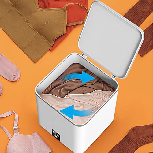 Natudeco 4.5L Mini Washing Machine USB Powered Clothes Spinner Portable Cleaning Machine Partable Wonder Washer for Underwear Socks Baby Clothes Towels