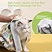 Drilidoy Cat Wrap for Cutting Nails,Self-Adhesive Velcro Cat Grooming Wrap,Anti-Escape,Anti-Scratch,Anti-Bite,Multifunctional Cat Grooming Bag for Calming & Holding Cat(XLarge)