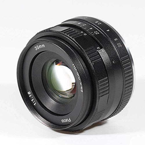 35mm F/1.6 ����aHD MC �蓮�v���C���Œ背���Y APS-C �}�C�N��4 3�}�E���g�J���� �p�i�\�j�b�N GX9 GF10 GH5S G9 GX85�p