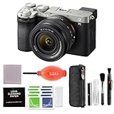 Sony Alpha 7C II Full-Frame Camera with 28-60mm Lens (Silver) Bundle with Pixel Advanced Accessories | Sony a7C II Lens Kit