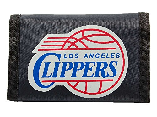 Rico Los Angeles Clippers NBA Licensed Nylon Trifold Wallet