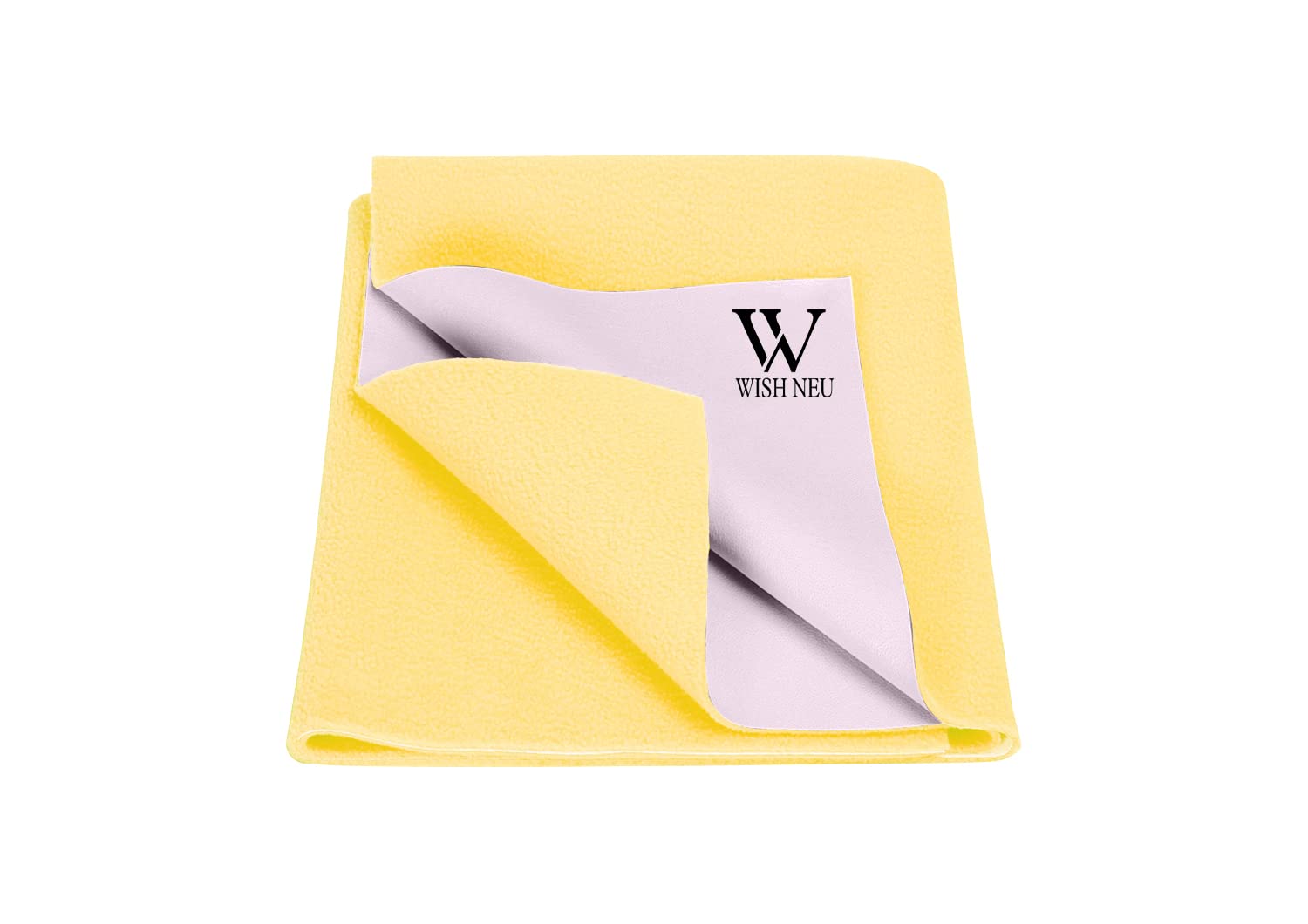 Baby Dry Sheet Waterproof Washable Mattress Protector | Quick-Dry Rubber Bed Protector Sheet | Extra Absorbent for Babies, Toddlers & Kids (Medium 100 x 70 cm, Yellow)-image-35