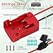2pcs Power Wheels Battery Adapter with 6Fuses & 2 Wire Terminals, M18Battery Adapter Power Connector for DIY Rc Car Truck, Power Tool Parts Accessories Battery Output Adapter